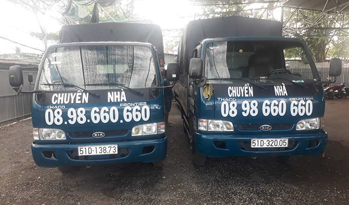 Xe tải dịch vụ chuyển nhà quận 4 chuyên nghiệp cùng Thành Công