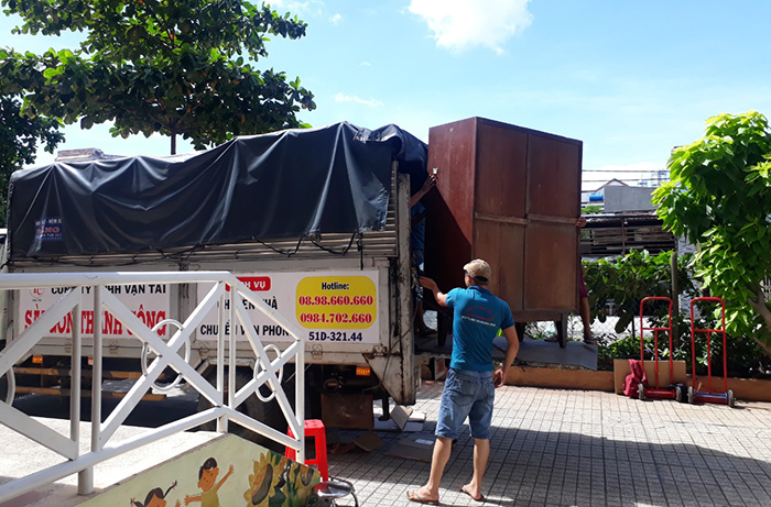 Xe tải cung cấp dịch vụ chuyển nhà quận 1 giá rẻ tại Thành Công.