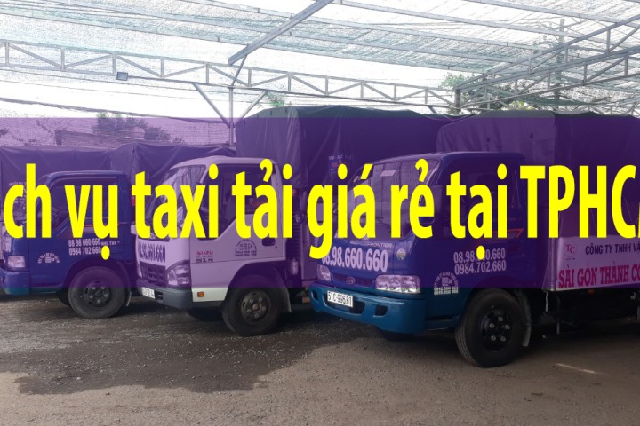 Dịch vụ taxi tải giá rẻ