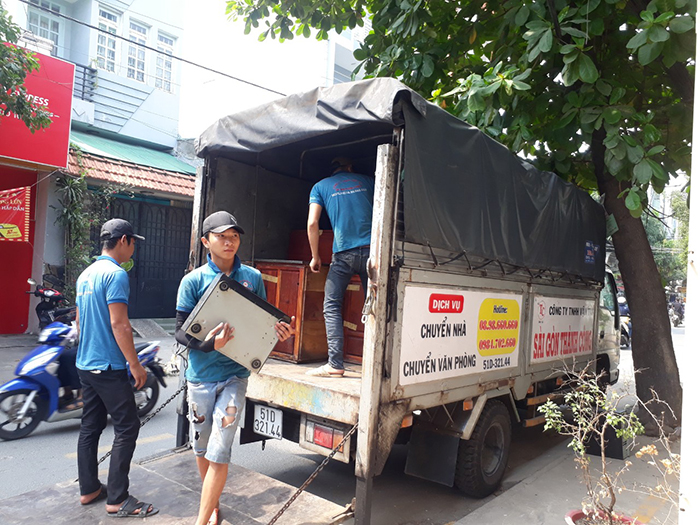 Dịch vụ chuyển nhà trọn gói quận 10 tại Sài Gòn Thành Công.