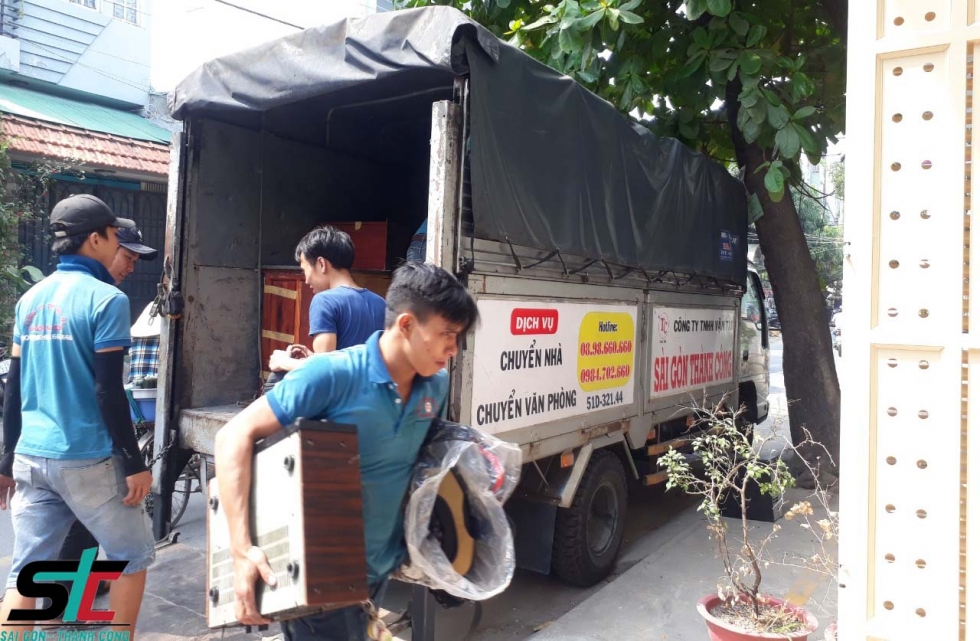 Dịch vụ chuyển nhà trọn gói quận 12 TPHCM tại Sài Gòn Thành Công