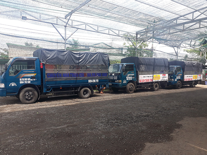 Xe tải cung cấp dịch vụ chuyển nhà giá rẻ quận 11 tại công ty chuyển nhà Sài Gòn Thành Công. ​