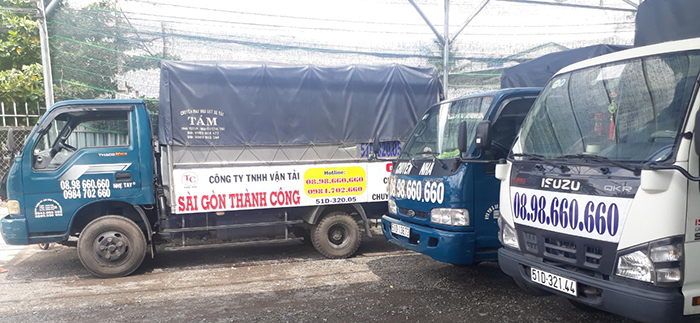 Dịch vụ taxi tải quận Tân Bình giá rẻ tại Sài Gòn Thành Công.