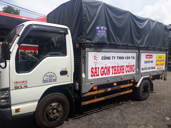 Dịch vụ thuê xe tải quận 12 giá rẻ - chuyên nghiệp tại Sài Gòn Thành Công