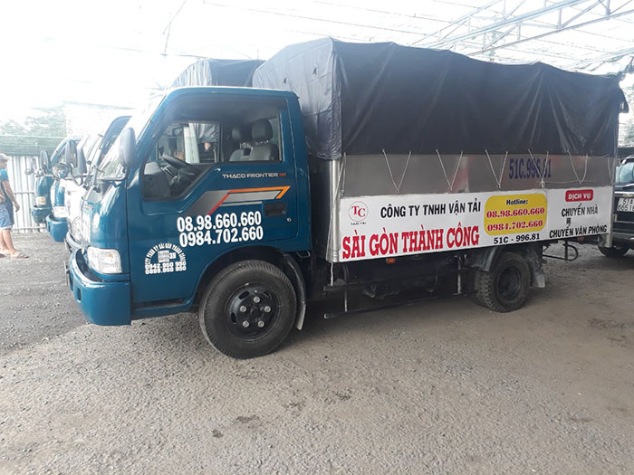 Dịch vụ thuê xe tải quận 3 giá rẻ - chuyên nghiệp tại Sài Gòn Thành Công