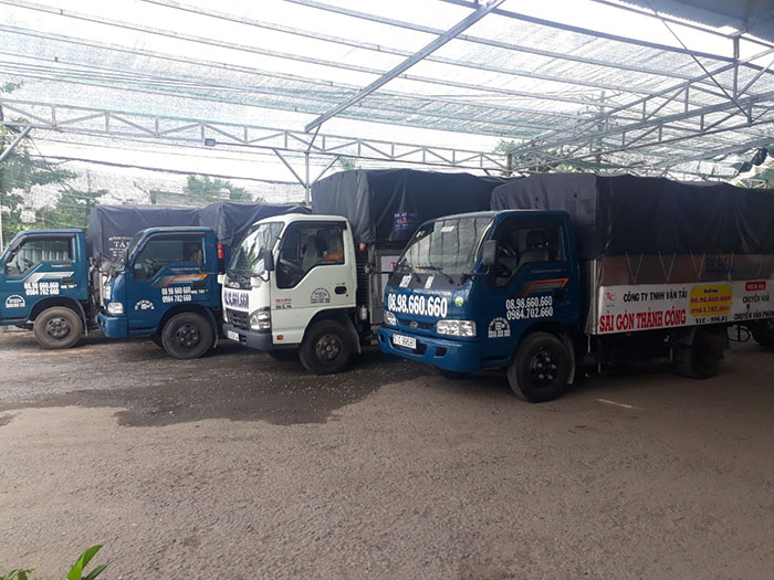 Dịch vụ thuê xe tải quận 6 giá rẻ - chuyên nghiệp tại Sài Gòn Thành Công