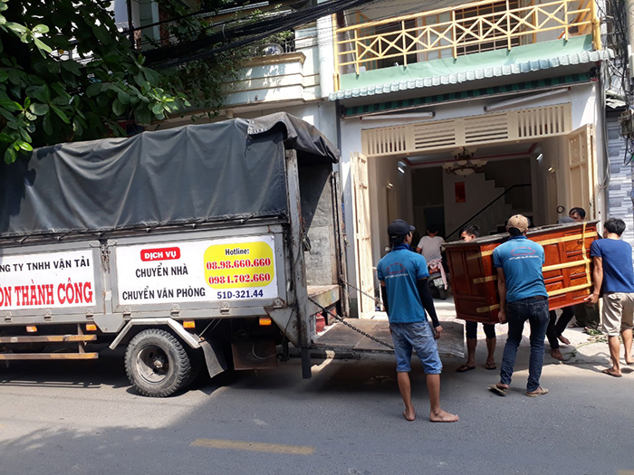 Dịch vụ thuê xe tải quận 8 giá rẻ - chuyên nghiệp tại Sài Gòn Thành Công